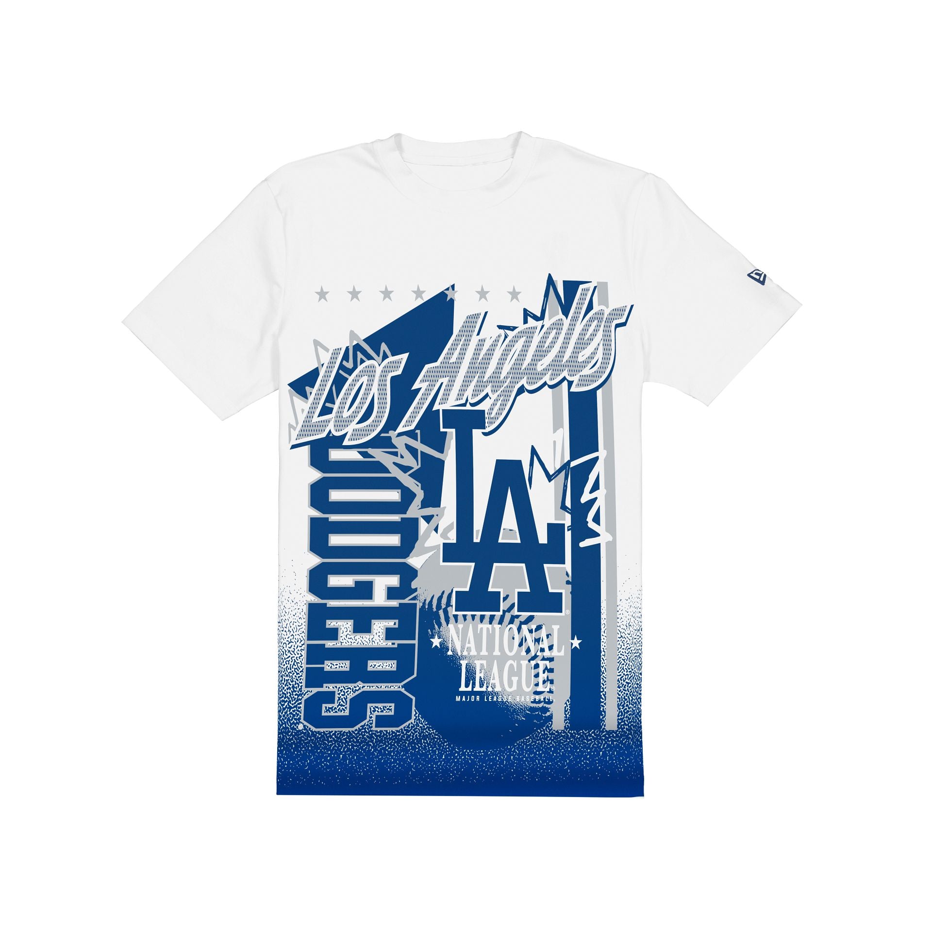 New Era Dodgers Sport Classics White Tee