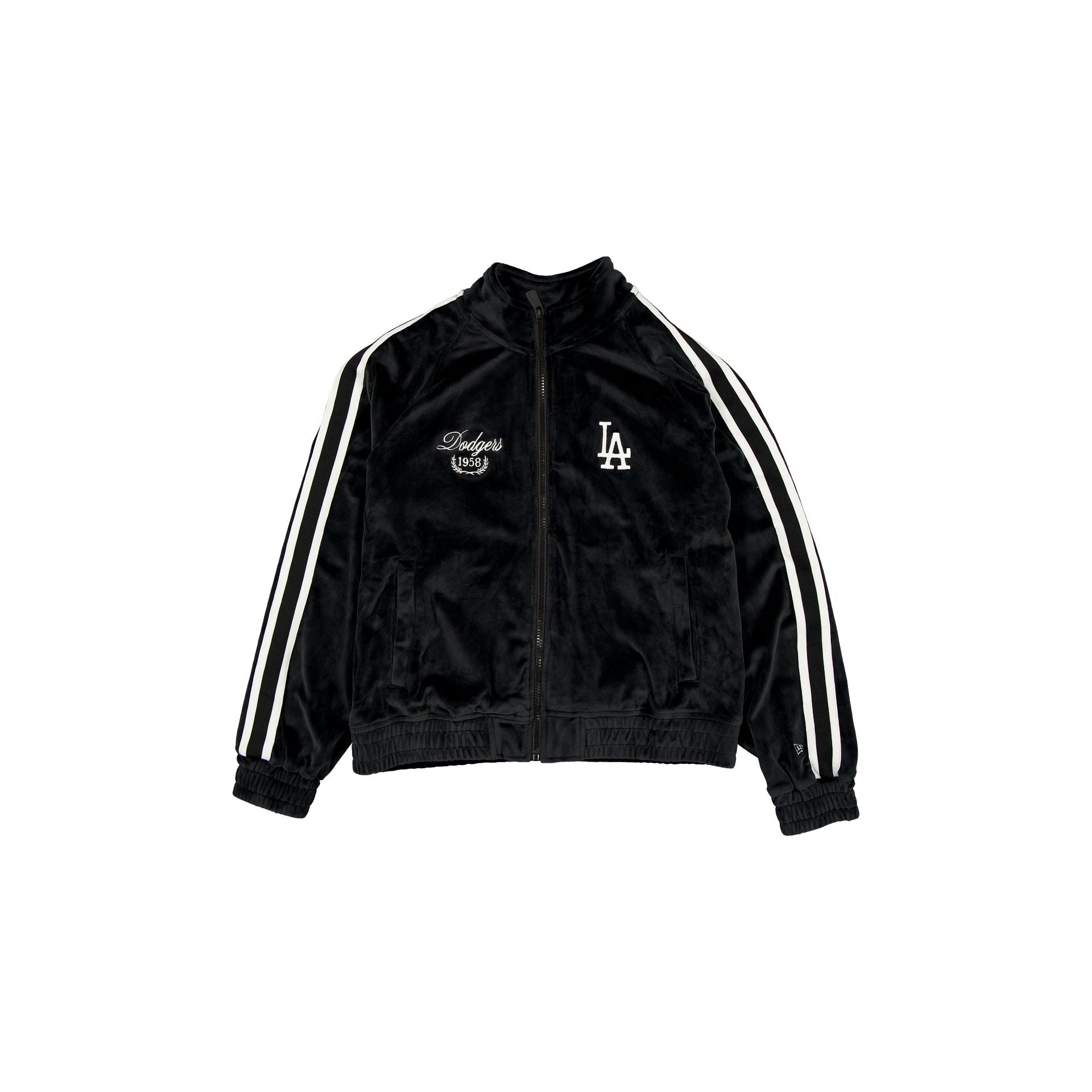 New Era Dodgers Throwback Prep Track Jacket