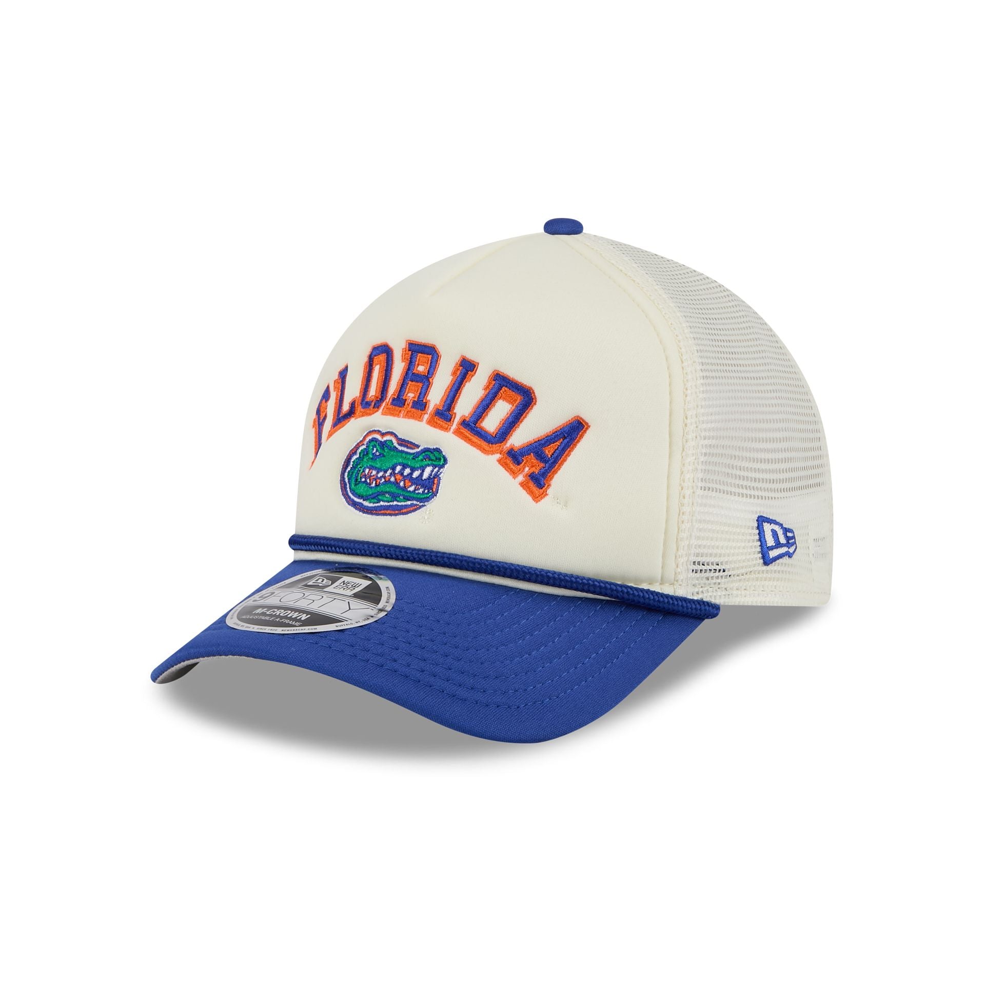 New Era Florida Gators Chrome Arch 9FORTY Trucker