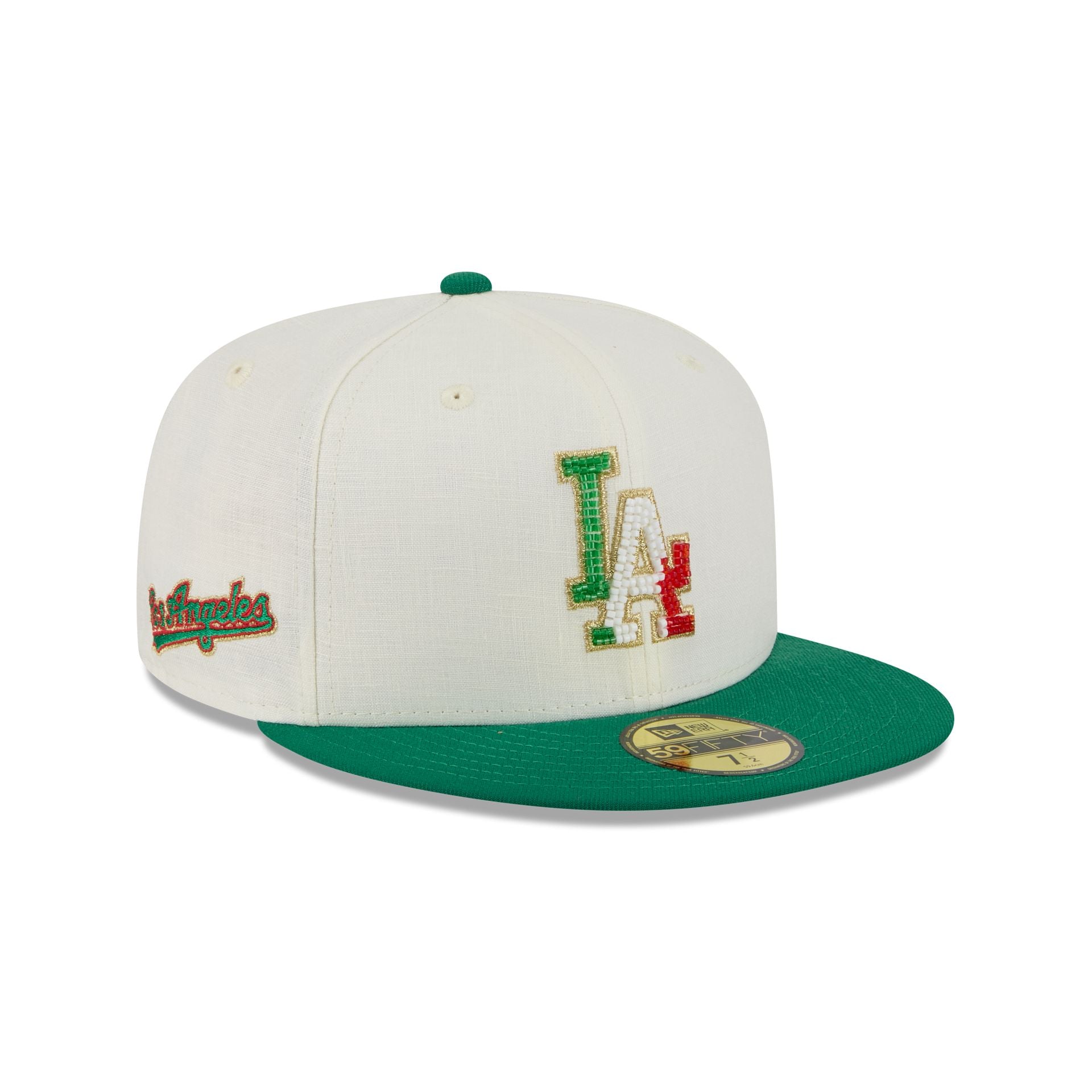 New Era Dodgers Beaded Linen 59FIFTY