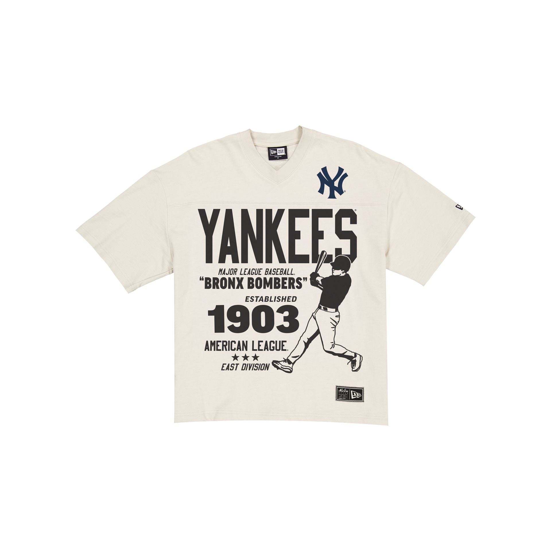 New Era Yankees Throwback Prep Stone T-Shirt